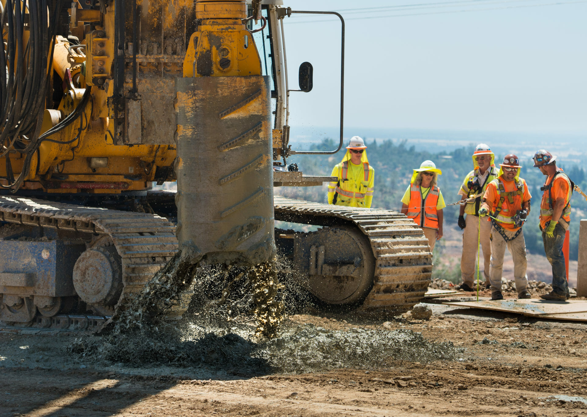 Ground Treatment Drill Tech Drilling & Shoring